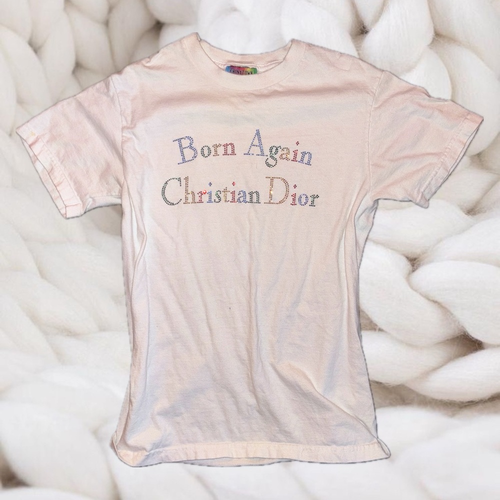 CHINATOWN MARKET Born Again Christian Dior Shirt